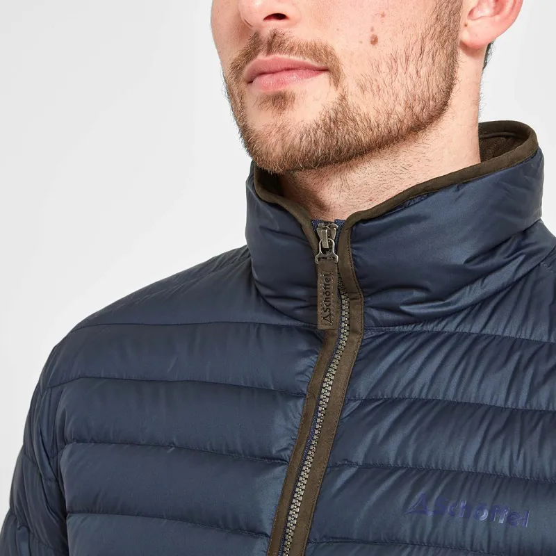 Schoffel Mens Hallaton Down Jacket True Navy-4